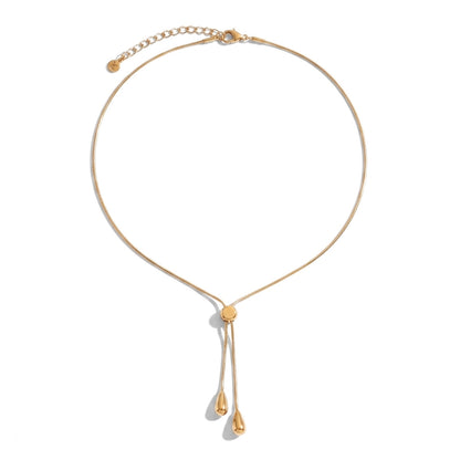 Bolo Teardrop [Gold] | Necklace
