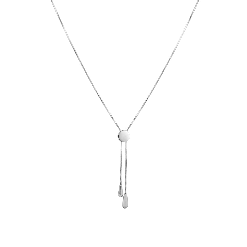 Bolo Teardrop [Silver] | Necklace