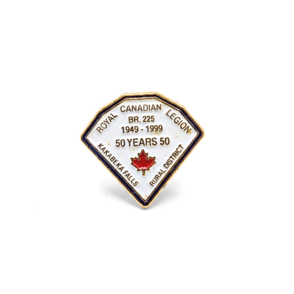 Branch 225 - Kakabeka Falls - 50 Years 1949-1999 [Vintage RCL] | Collectible Pin
