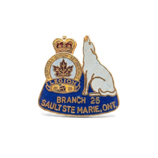 Branch 25 - Sault Ste. Marie [Vintage Royal Canadian Legion] | Collectible Pin
