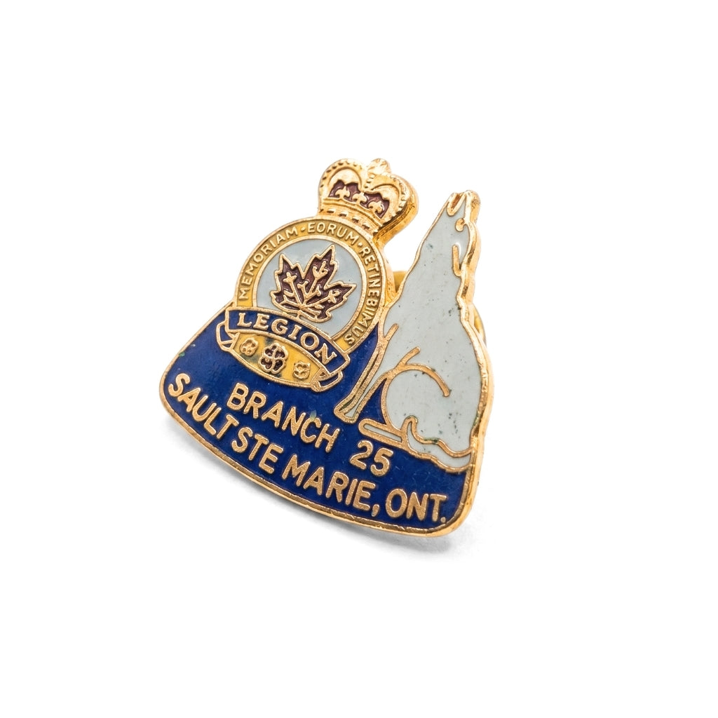 Branch 25 - Sault Ste. Marie [Vintage Royal Canadian Legion] | Collectible Pin