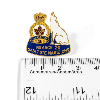 Branch 25 - Sault Ste. Marie [Vintage Royal Canadian Legion] | Collectible Pin