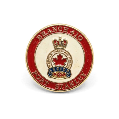 Branch 410 - Port Stanley [Vintage Royal Canadian Legion] | Collectible Pin