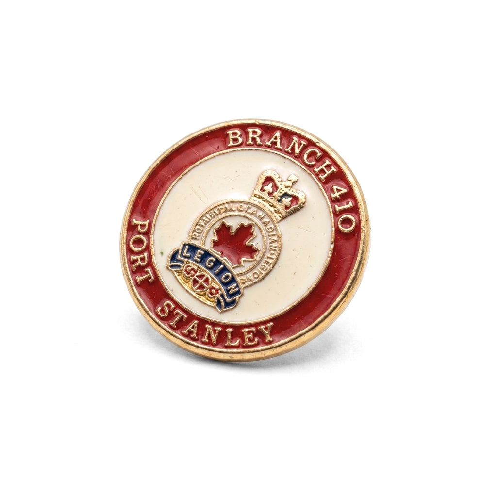 Branch 410 - Port Stanley [Vintage Royal Canadian Legion] | Collectible Pin
