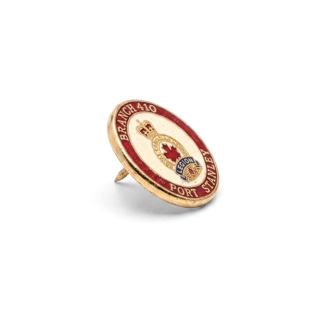 Branch 410 - Port Stanley [Vintage Royal Canadian Legion] | Collectible Pin