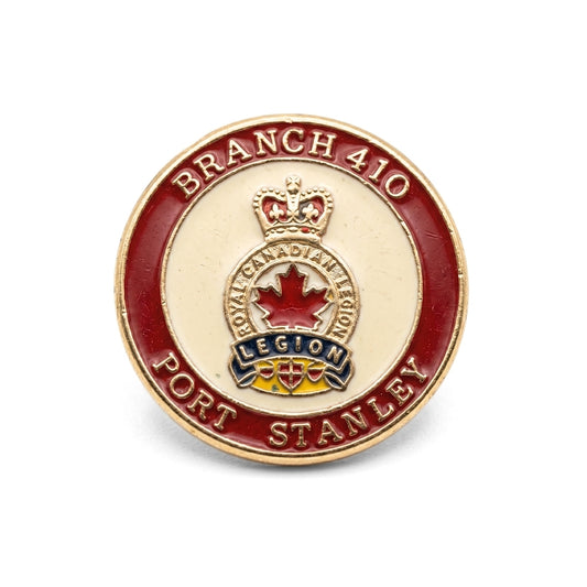 Branch 410 - Port Stanley [Vintage Royal Canadian Legion] | Collectible Pin