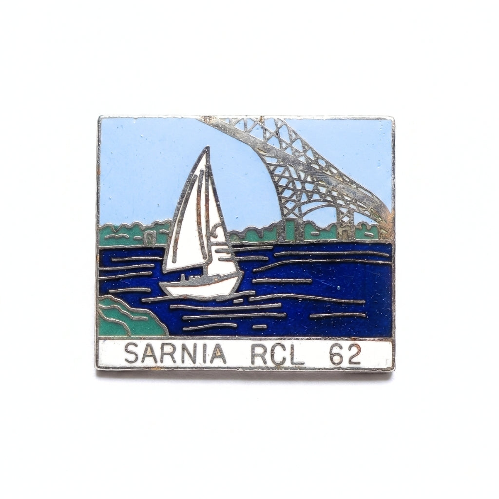 Branch 62 - Sarnia [Vintage Royal Canadian Legion] | Collectible Pin