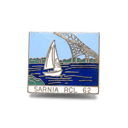 Branch 62 - Sarnia [Vintage Royal Canadian Legion] | Collectible Pin