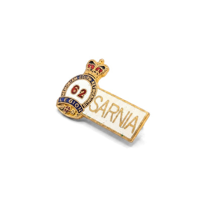 Branch 62 - Sarnia [Vintage Royal Canadian Legion] | Collectible Pin