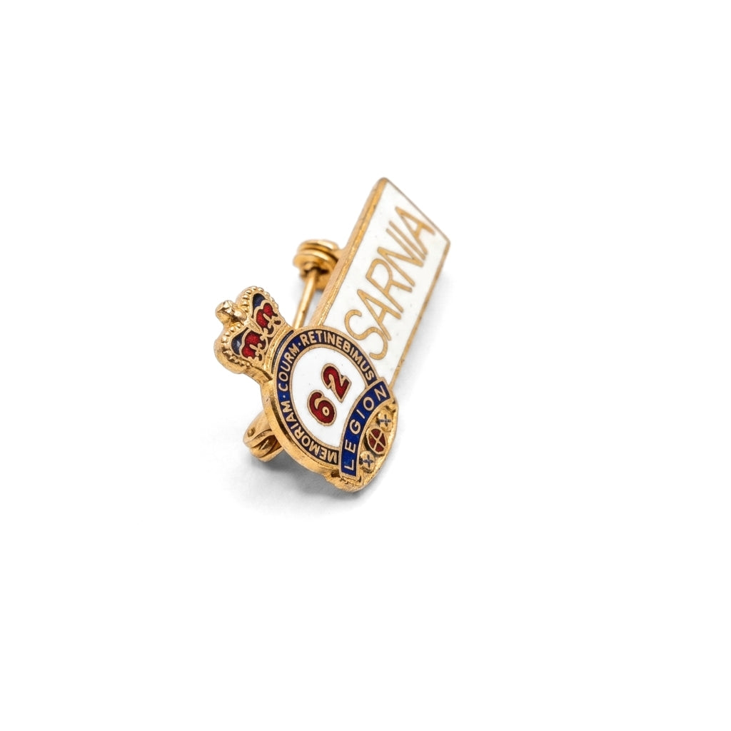 Branch 62 - Sarnia [Vintage Royal Canadian Legion] | Collectible Pin