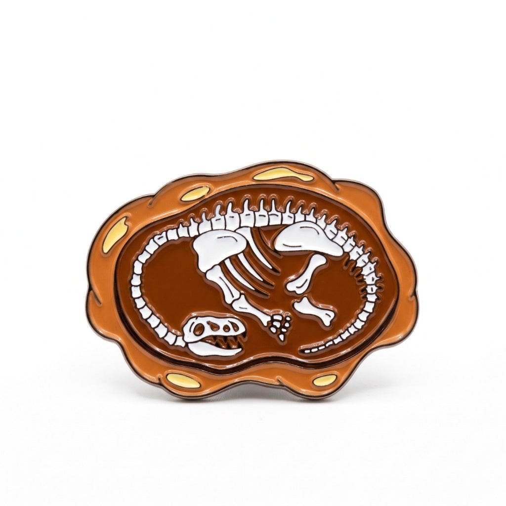 Brontosaurus Dinosaur Fossil | Collectible Pin