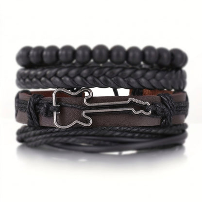 Brown Leather Guitar | Bracelet