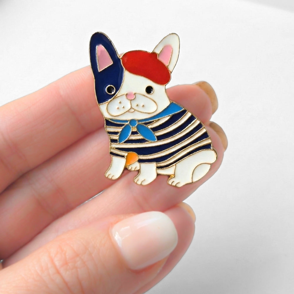 Bulldog en Francais | Collectible Pin