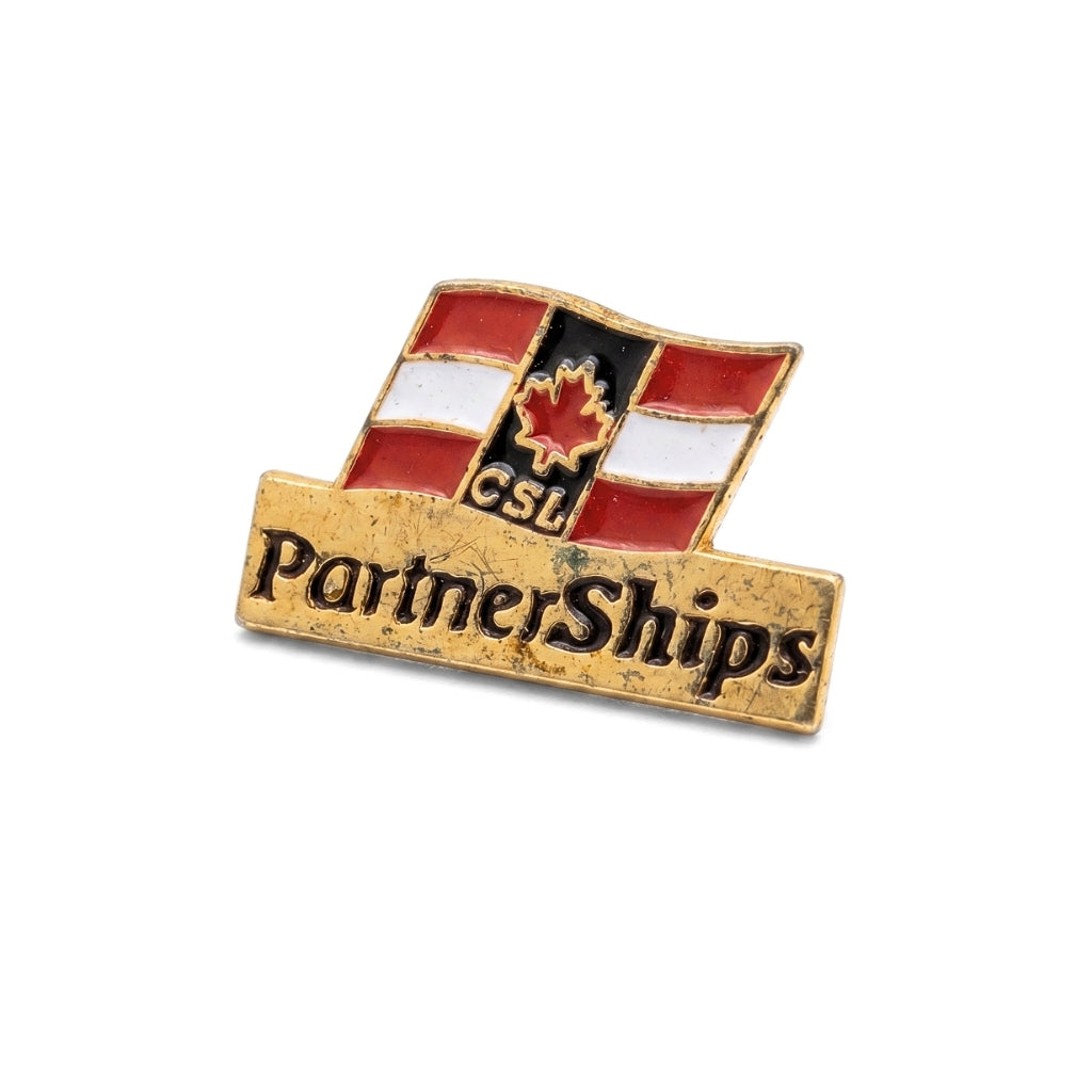 CSL PartnerShips [Vintage Canada Steamship Lines] | Collectible Pin
