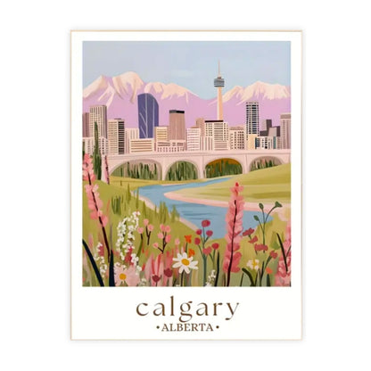 Calgary | Canvas Art Print