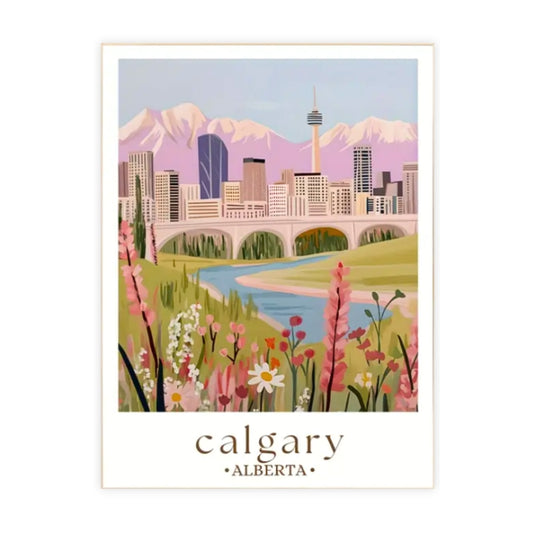Calgary | Canvas Art Print