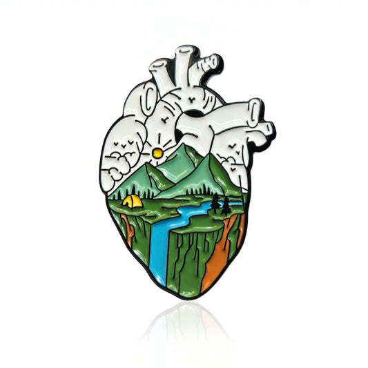 Camping Is In My Heart | Collectible Pin