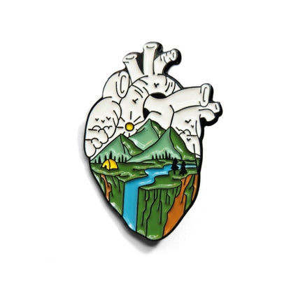 Camping Is In My Heart | Collectible Pin