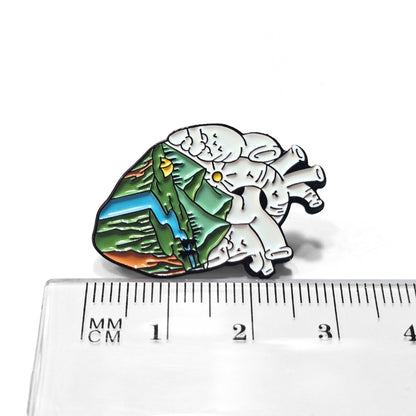 Camping Is In My Heart | Collectible Pin