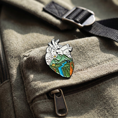 Camping Is In My Heart | Collectible Pin