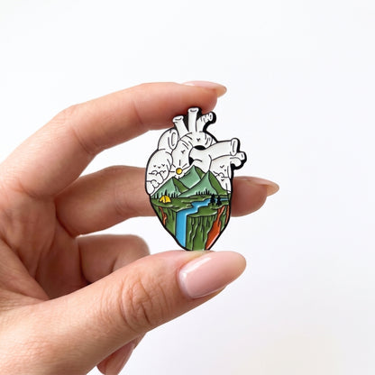 Camping Is In My Heart | Collectible Pin
