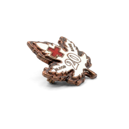 20 Blood Donations [Vintage Canada Red Cross] | Collectible Pin