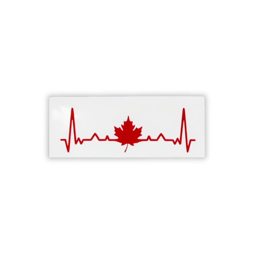 Canadian Heartbeat | Vinyl Sticker