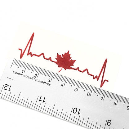 Canadian Heartbeat | Vinyl Sticker