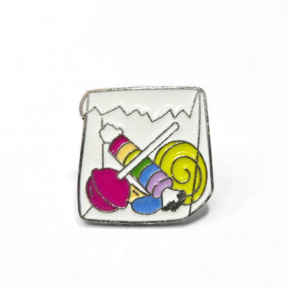 Retro Candy Bag | Collectible Pin