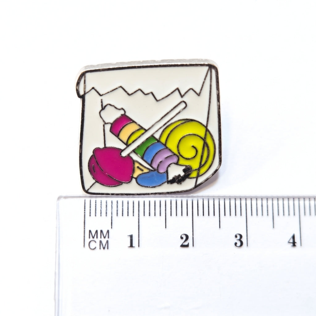 Retro Candy Bag | Collectible Pin