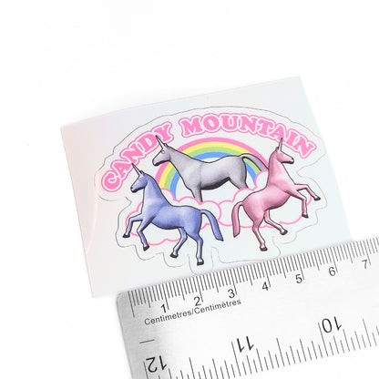 Candy Mountain (Charlie the Unicorn) | Autocollant Vinyle