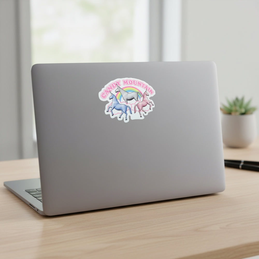 Candy Mountain (Charlie the Unicorn) | Autocollant Vinyle