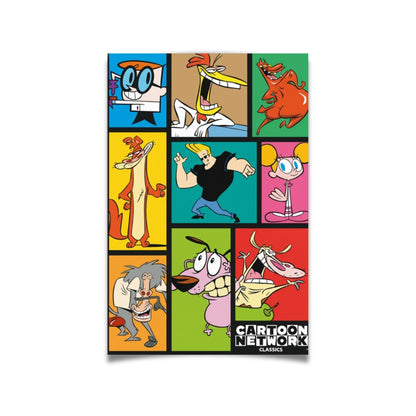 Cartoon Network 90s Classics | Canvas Art Print