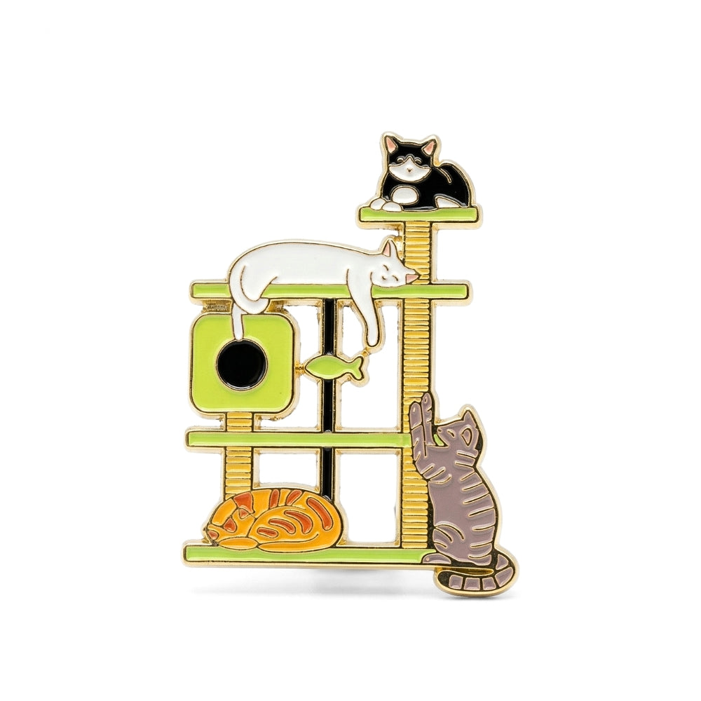 Cat Tree | Collectible Pin