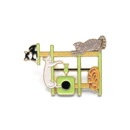 Cat Tree | Collectible Pin