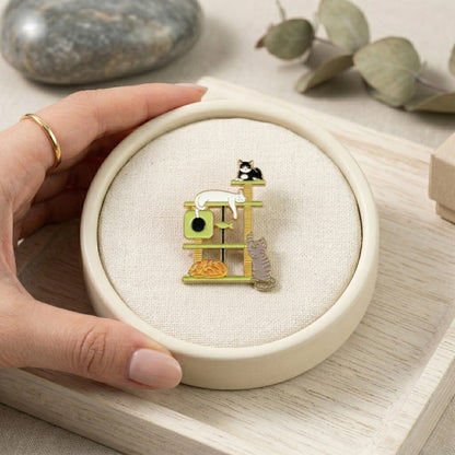 Cat Tree | Collectible Pin