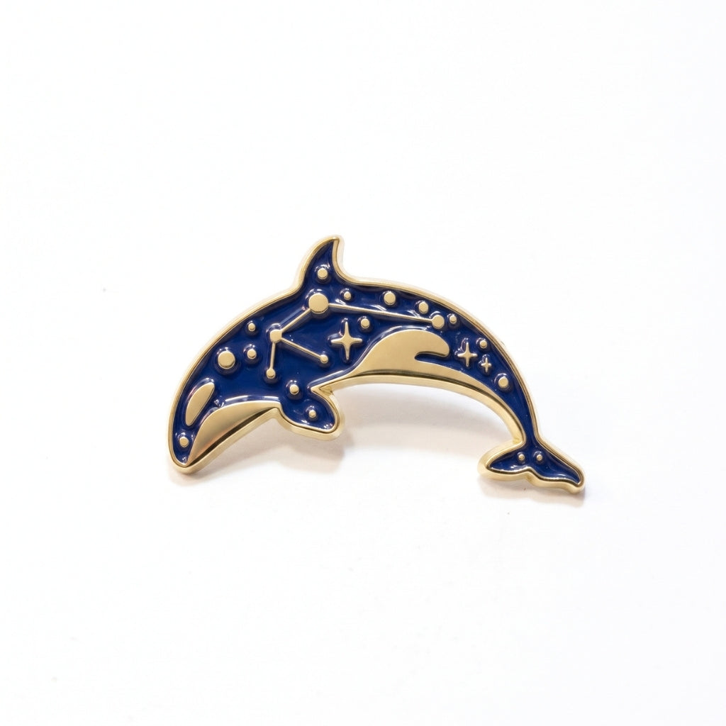 Celestial Orca Whale | Collectible Pin