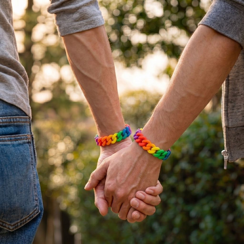 Chain of Love | Silicone Bracelet