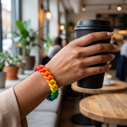 Chain of Love | Silicone Bracelet