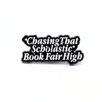 Chasing That Scholastic Book Fair High | Collectible Pin
