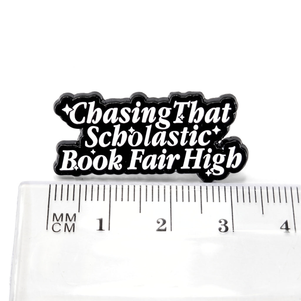 Chasing That Scholastic Book Fair High | Collectible Pin