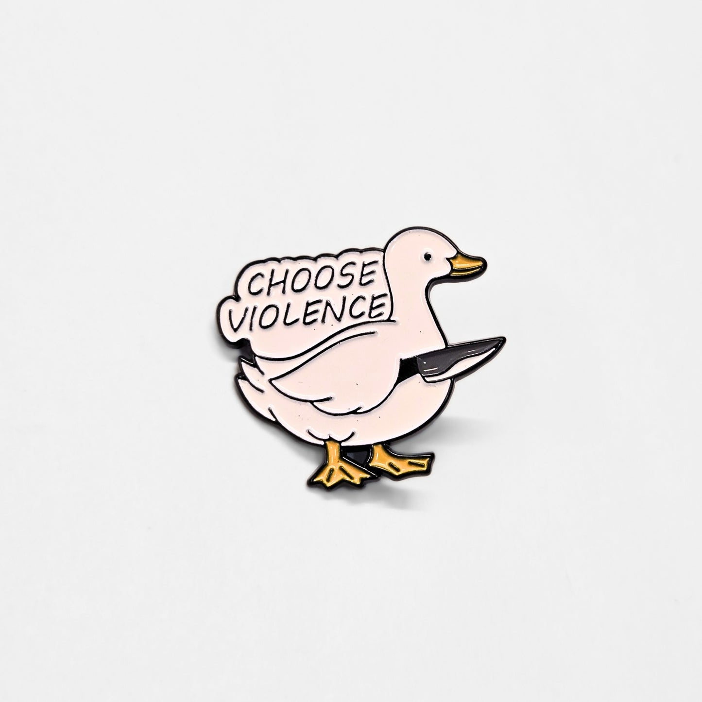 Choose Violence Goose | Collectible Pin