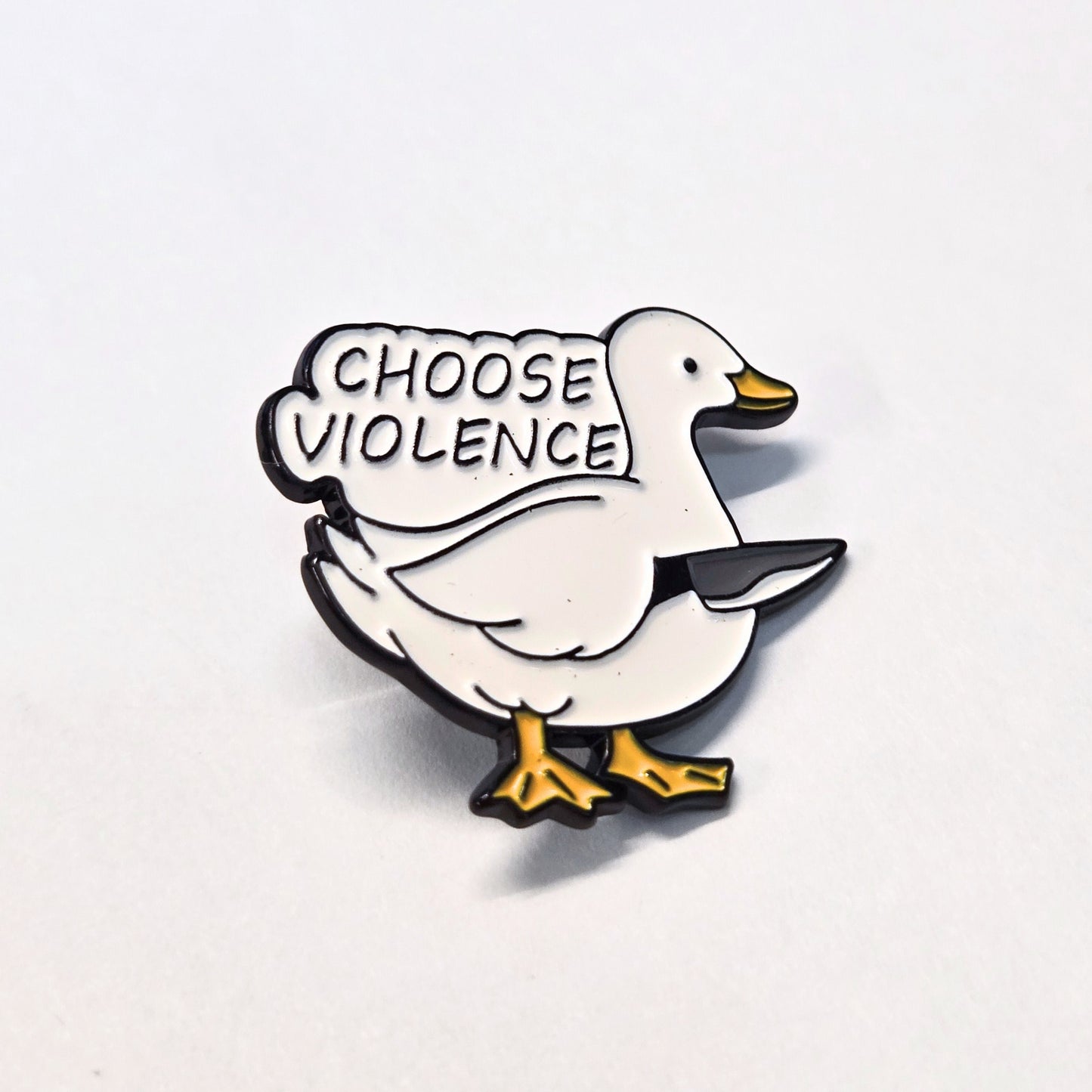 Choose Violence Goose | Collectible Pin