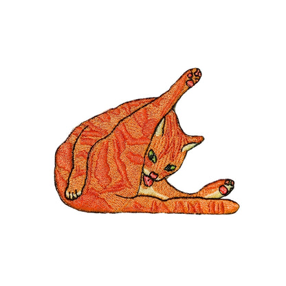 Classic Cat Pose | Embroidered Patch