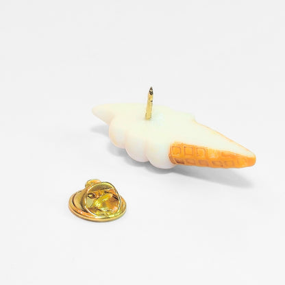 Classic Soft Serve Ice Cream Cone | Collectible Pin