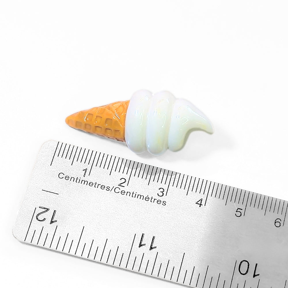 Classic Soft Serve Ice Cream Cone | Collectible Pin