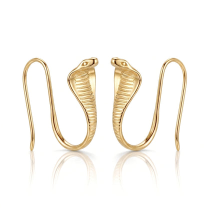Cobra Snakes [Gold] | Earrings
