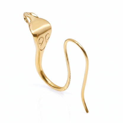 Cobra Snakes [Gold] | Earrings