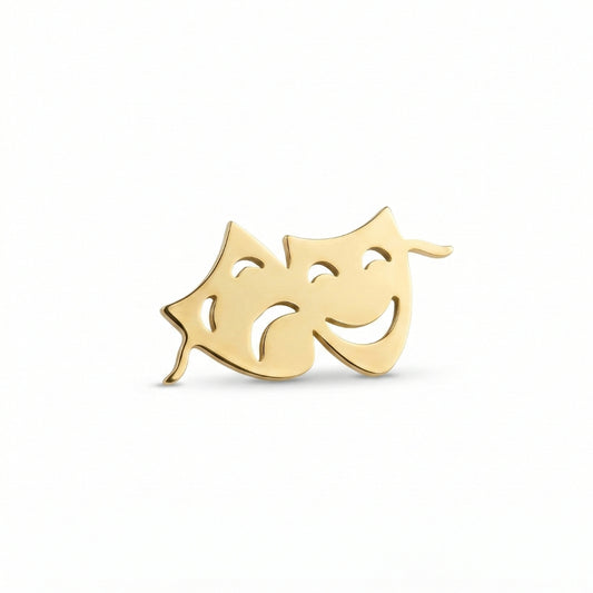 Comedy & Tragedy [Theatre Masks] | Collectible Pin