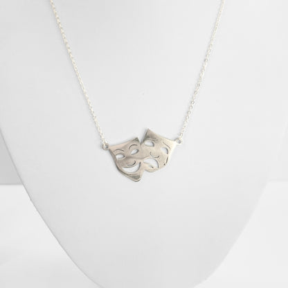 Comedy and Tragedy Pendant